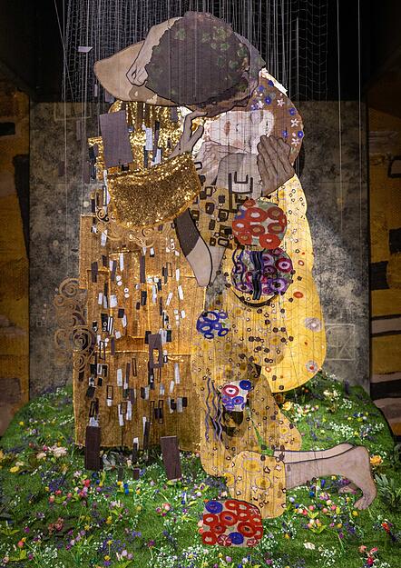 Immersive Kunstausstellung  in Ludwigsburg: Klimts Gem&auml;lde digitalisiert