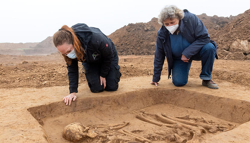 Ausgrabungen auf Campus-Baustelle Ausgrabungen auf Campus-Baustelle