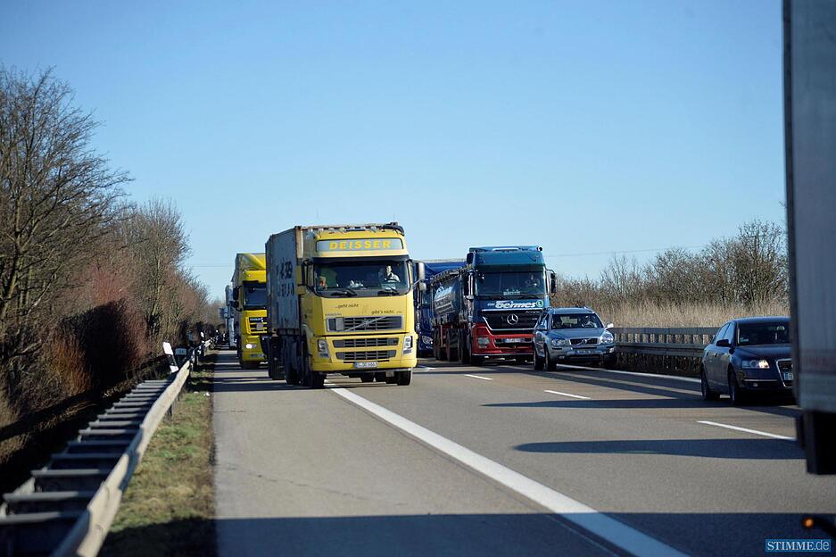A6-Unfall bei Ilshofen