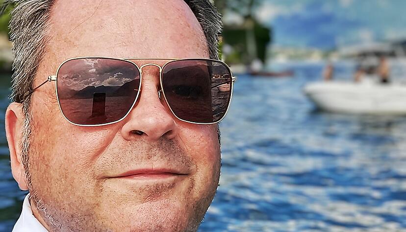 &bdquo;Das ist schon so eine Art Herzensgegend&ldquo;: Oliver Maria Schmitt kommt gerne an den Comer See.