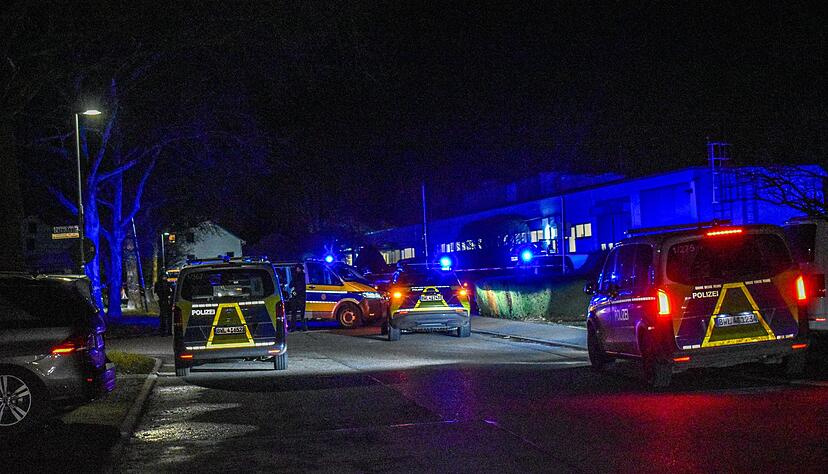 Die Polizei ist im Einsatz.