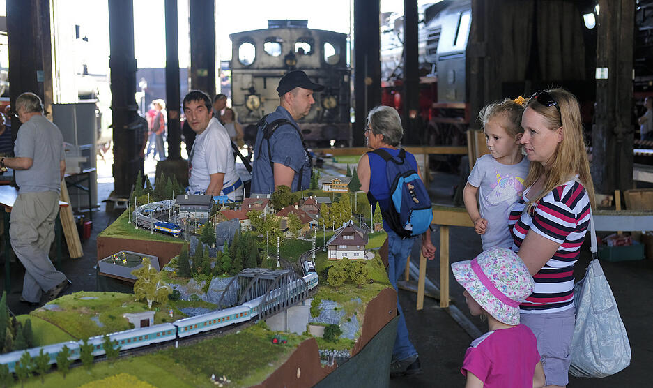 Dampftage im Eisenbahnmuseum Dampftage im Eisenbahnmuseum