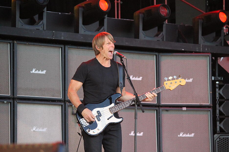 AC/DC sorgt am Sonntag in Karlsruhe für beste Stimmung.