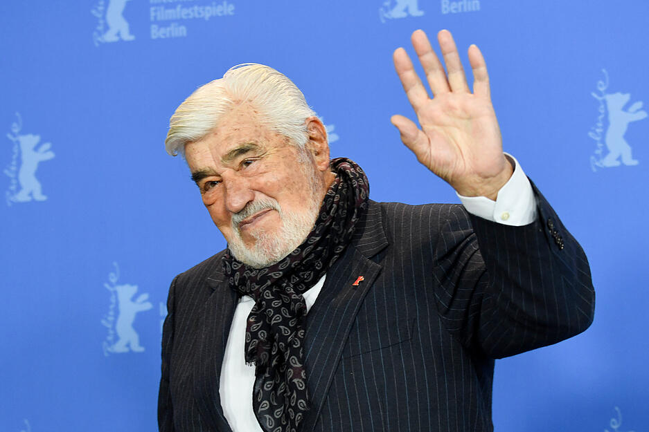 Der deutsche Schauspieler Mario Adorf ist tot. Hier ist er bei der 69. Berlinale beim Fototermin zu "Es h&auml;tte schlimmer kommen k&ouml;nnen - Mario Adorf" zu sehen.
