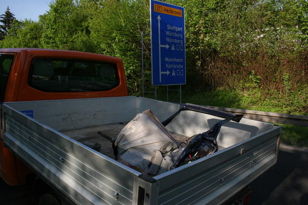 Schwerer Unfall auf B27 bei Neckarsulm