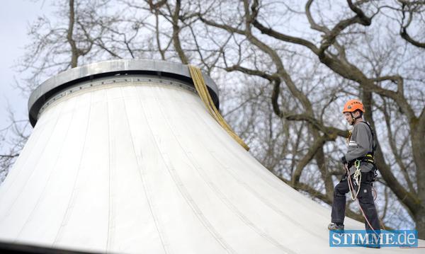 Abbau Gaffenbergzelt | 16.04. Abbau Gaffenbergzelt | 16.04.