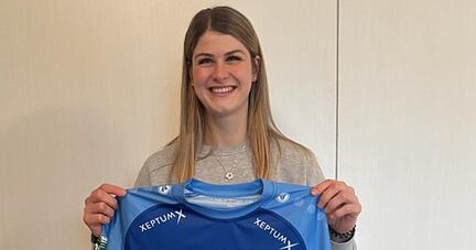 Sina Ehmann wird im Sommer zur Sport-Union Neckarsulm sto&szlig;en und ist damit der erste Neuzugang des Handball-Bundesligisten f&uuml;r die Saison 2026/2027.