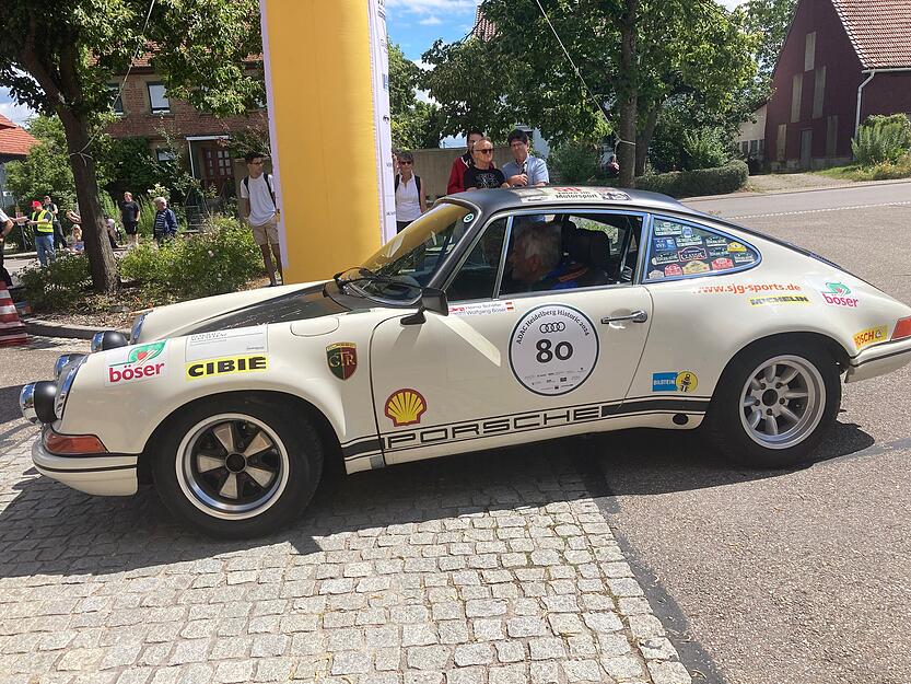 Oldtimer bei der Heidelberg Historic.