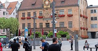 Videoüberwachung am Heilbronner Marktplatz hat begonnen.