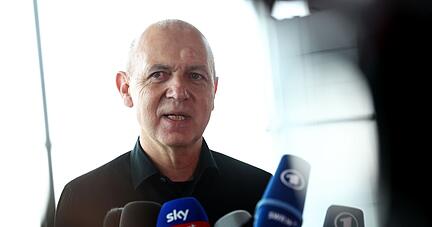 Bernd Neuendorf, Präsident des Deutschen Fußball-Bundes. Bernd Neuendorf, Präsident des Deutschen Fußball-Bundes.