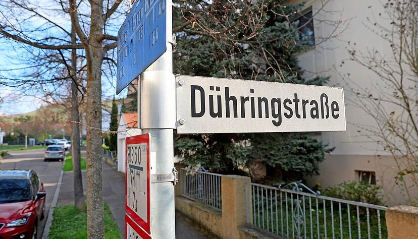 Die D&uuml;hringstra&szlig;e im Heilbronner Norden soll umbenannt werden, weil der Namensgeber ein NS-Ideologe und Judenhasser war.