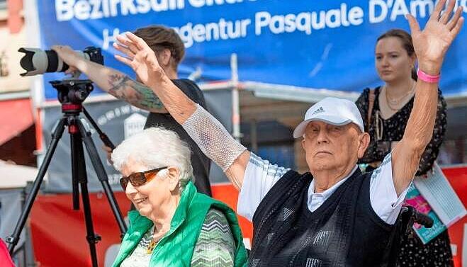 40 Jahre lang Macher in Eberstadt, nun Fan in Heilbronn: Peter Schramm. 40 Jahre lang Macher in Eberstadt, nun Fan in Heilbronn: Peter Schramm.