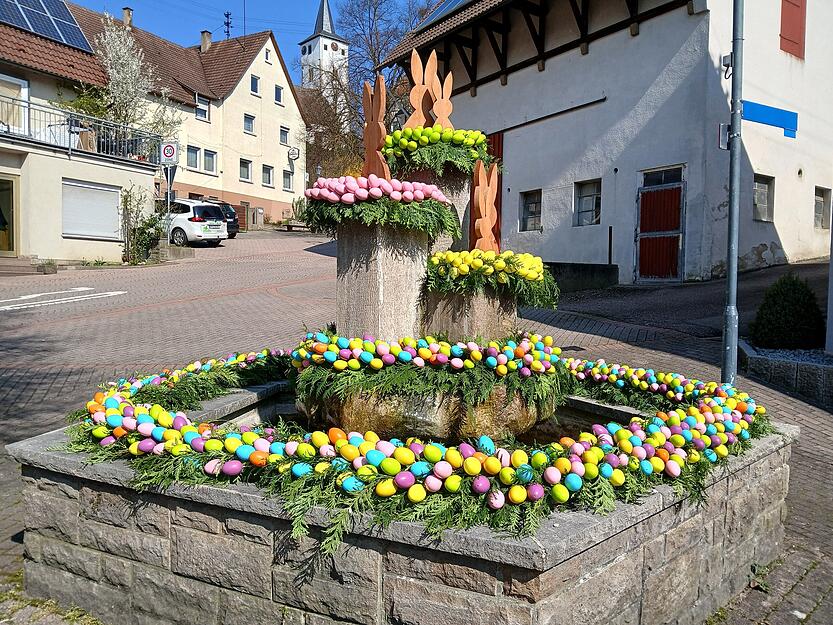 Osterbrunnen Lampoldshausen Osterbrunnen Lampoldshausen
