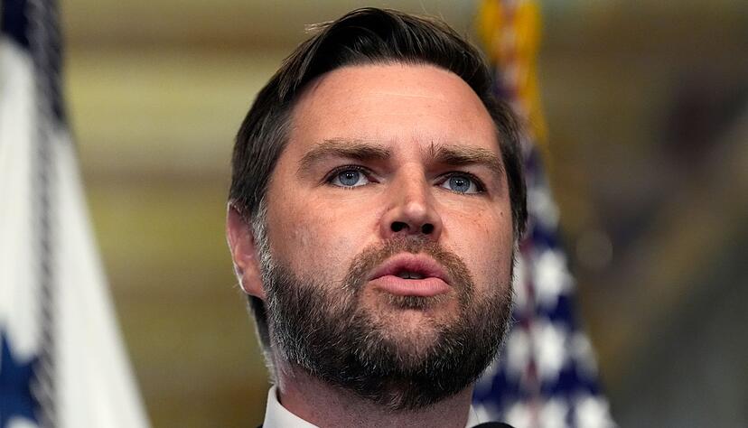 US-Vize Vance findet beim Protest in Washington klare Worte. (Archivbild)