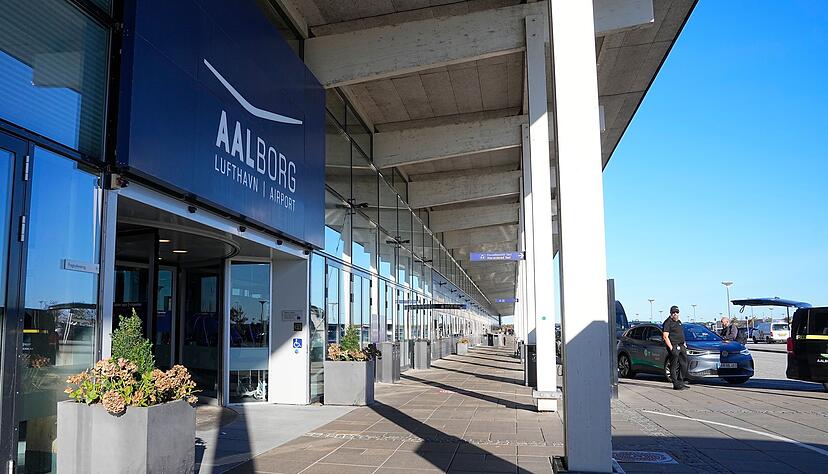 Der Flughafen von Aalborg musste vorübergehend für Starts und Landungen gesperrt werden.