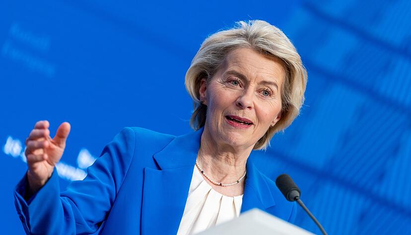 «Die Idee, dass wir uns einfach zurückziehen und aus dieser chaotischen Welt verabschieden können, ist nichts als ein Trugschluss», sagte Ursula von der Leyen. (Archivbild) «Die Idee, dass wir uns einfach zurückziehen und aus dieser chaotischen Welt verabschieden können, ist nichts als ein Trugschluss», sagte Ursula von der Leyen. (Archivbild)