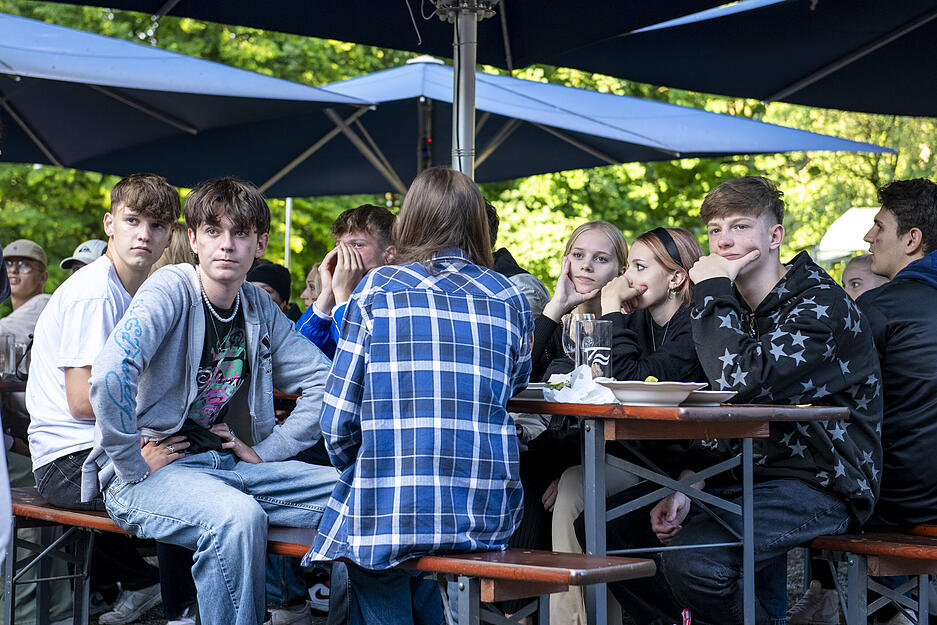 Public Viewing in Heilbronn: EM-Achtelfinale Deutschland England