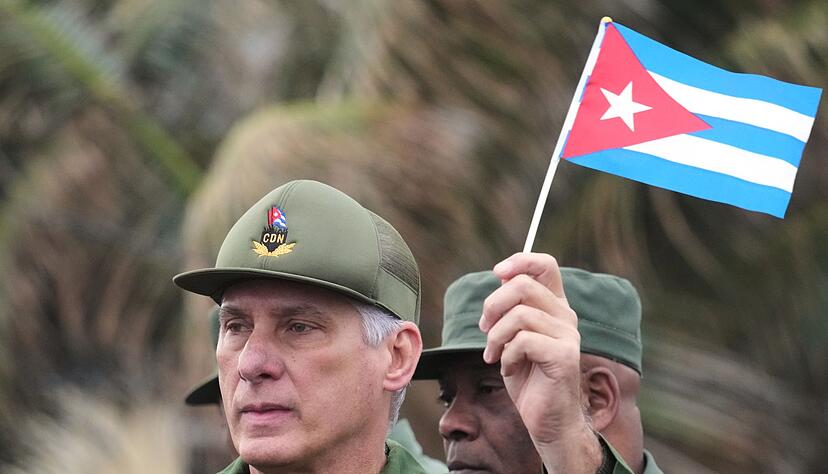 «Wenn das passiert, wird es Kämpfe geben, und es wird einen Widerstand geben», sagte Kubas Präsident Miguel Diaz-Canel. (Archivbild) «Wenn das passiert, wird es Kämpfe geben, und es wird einen Widerstand geben», sagte Kubas Präsident Miguel Diaz-Canel. (Archivbild)