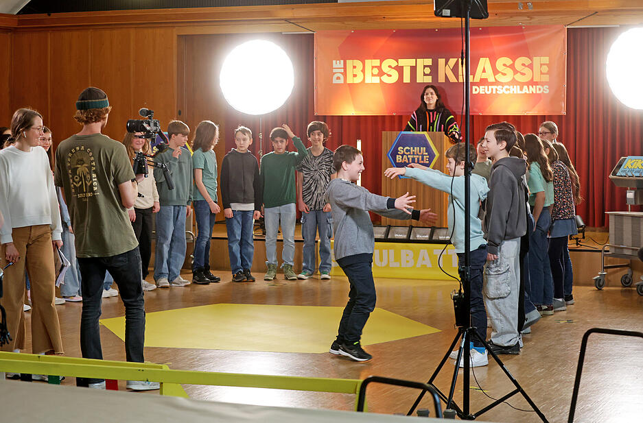 Beste Klasse Deutschlands, Filmdreh im Theodor-Heuss-Gymnasium Heilbronn