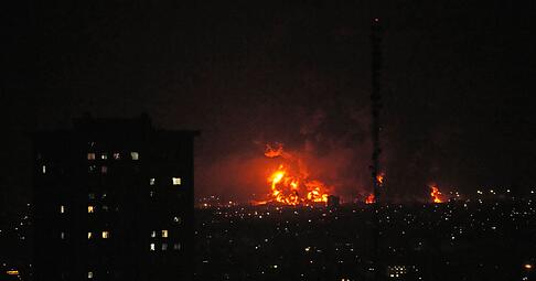 Israels Armee griff &Ouml;llager in Teheran an.