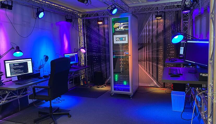 So &auml;hnlich k&ouml;nnte das neue Lernlabor zum Thema Cybersicherheit mal aussehen. Erste Einblicke wird es am 3. Juni geben.