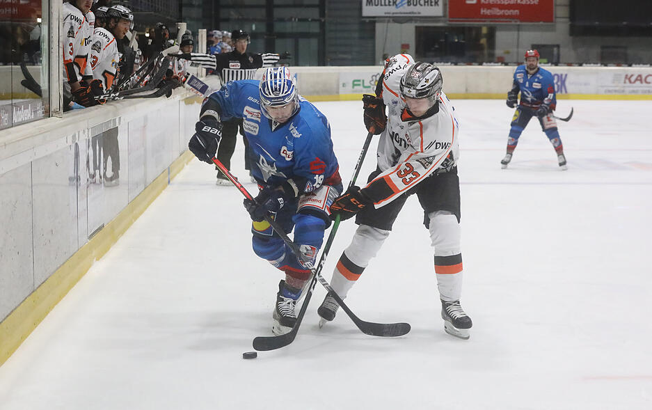 Eishockey Heilbronn gegen Frankfurt