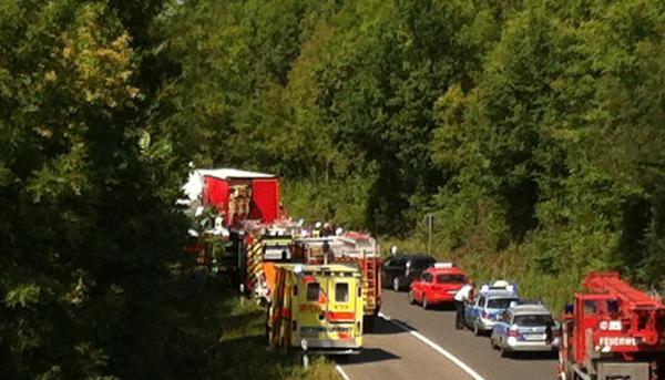 Frontalunfall auf B27 | 13.08.