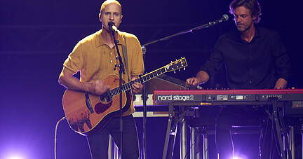 Am Montagabend wird Singersongwriter Milow das Haigern-Live-Festival 2022 beschlie&szlig;en.