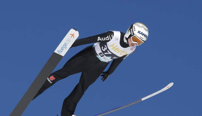 Juliane Seyfarth musste sich nur der Österreicherin Daniela Iraschko-Stolz geschlagen geben. Juliane Seyfarth musste sich nur der Österreicherin Daniela Iraschko-Stolz geschlagen geben.