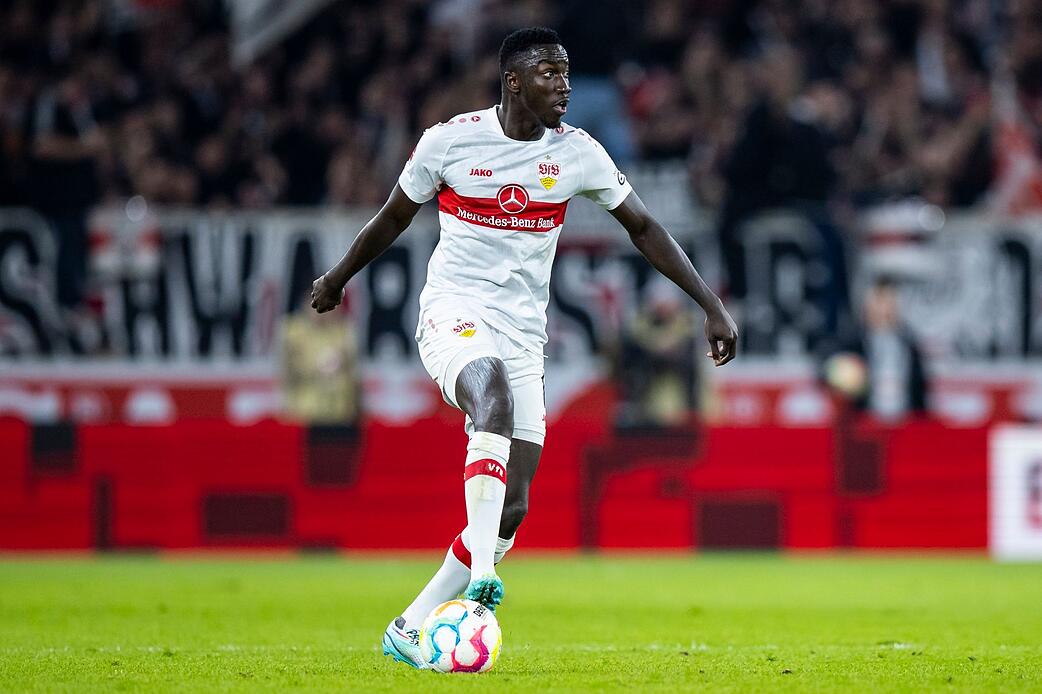 Silas beim Training des VfB Stuttgart dabei STIMME.de