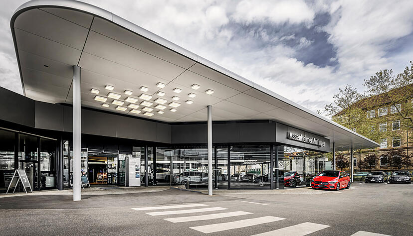 Der Stammsitz von Assenheimer + Mulfinger an der Südstraße in Heilbronn. zum 1. Januar 2026 übernimmt das Unternehmen das Autohaus Gramling. Der Stammsitz von Assenheimer + Mulfinger an der Südstraße in Heilbronn. zum 1. Januar 2026 übernimmt das Unternehmen das Autohaus Gramling.