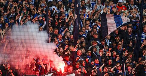 Rekordkulisse für ein Niederrheinpokal-Spiel: 27.000 Zuschauer in Duisburg.
