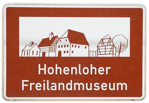 Autobahnschilder in der Region