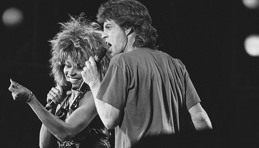Mick Jagger und Tina Turner verband eine tiefe Freundschaft. Mick Jagger und Tina Turner verband eine tiefe Freundschaft.