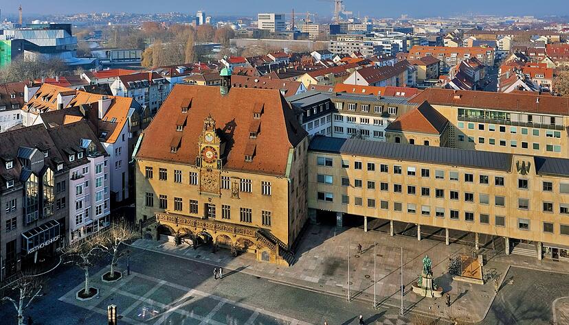 Das Heilbronner Rathaus. Foto: Archiv/Dennis Mugler Das Heilbronner Rathaus. Foto: Archiv/Dennis Mugler