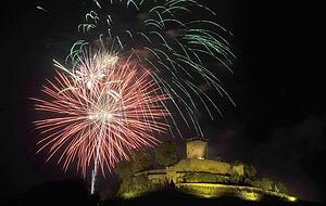 Beim Weinbergfest in Beilstein wird es am Sonntagabend wieder ein Feuerwerk geben. Foto: Archiv/Kuhnle Beim Weinbergfest in Beilstein wird es am Sonntagabend wieder ein Feuerwerk geben. Foto: Archiv/Kuhnle