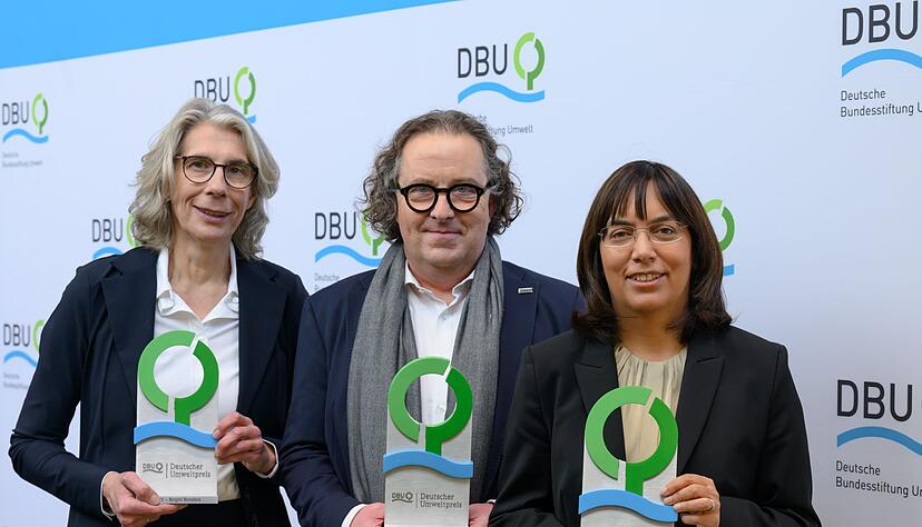 In Chemnitz ist der mit einer halben Million Euro dotierte Deutsche Umweltpreis vergeben worden.