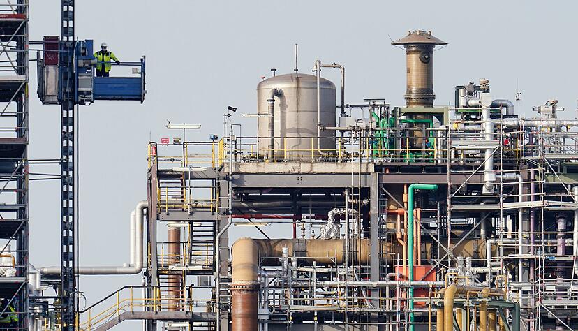 Werksgel&auml;nde von BASF: Die Chemiebranche k&auml;mpft gegen hohe Energiepreise und die schwache Konjunktur (Archivbild)