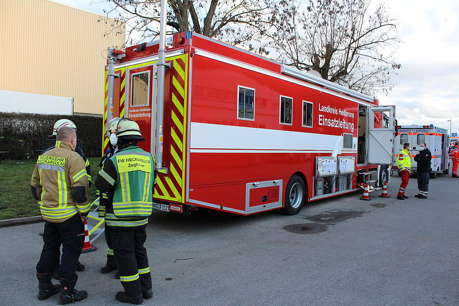 Explosion in Lidl-Verwaltungsgebäude