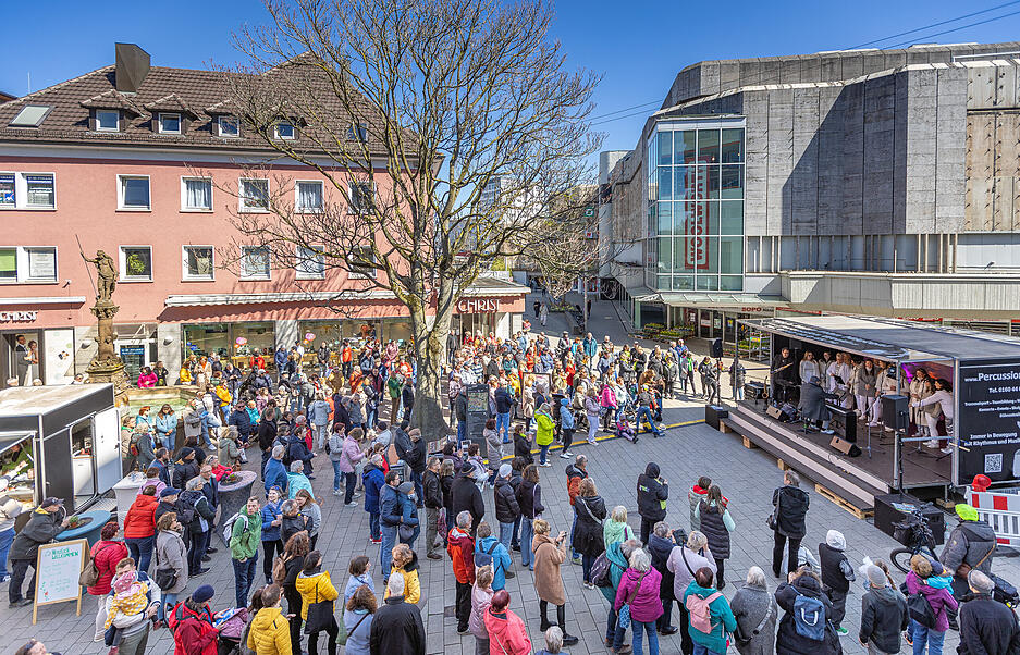 Traditionell &ouml;ffnen an diesem Tag auch die Heilbronner Gesch&auml;fte ihre T&uuml;ren.