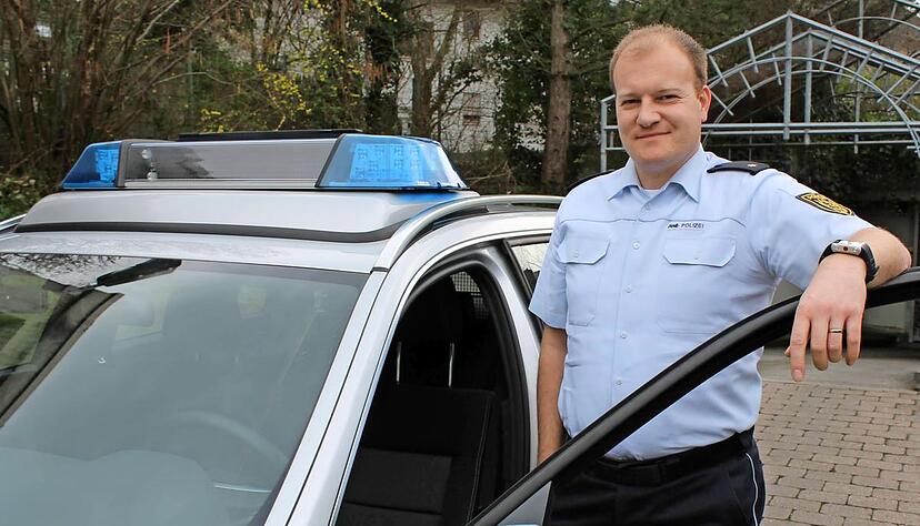 Polizeirat Jens Blessing ist seit 2012 Leiter des Reviers Lauffen, zu dem elf Kommunen gehören.Foto: Thomas Dorn Polizeirat Jens Blessing ist seit 2012 Leiter des Reviers Lauffen, zu dem elf Kommunen gehören.Foto: Thomas Dorn