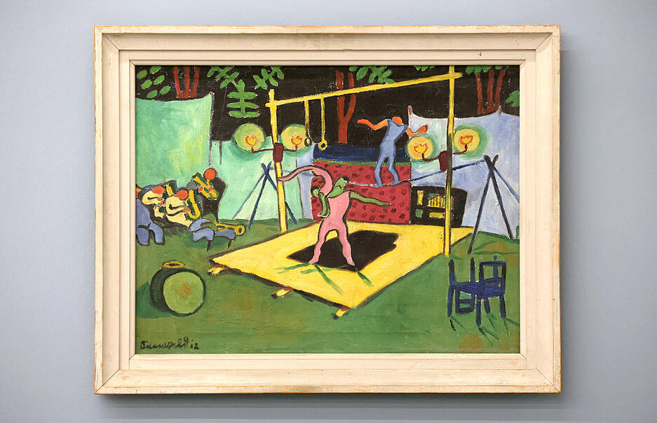 Schweizer Impressionisten in der Kunsthalle Vogelmann. Richard Seewald, Variet&egrave;