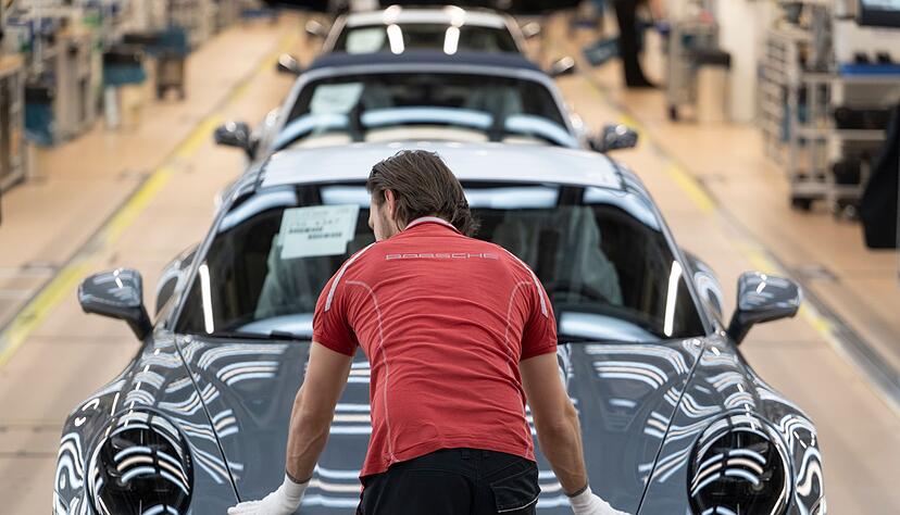 Die Porsche-Mitarbeiter erhalten f&uuml;r 2025 erstmals seit Jahren keine Sonderzahlung. (Archivbild)