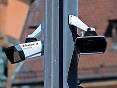 Die Polizei bemerkte am Donnerstag einen Vorfall auf dem Heilbronner Marktplatz via Videokamera.