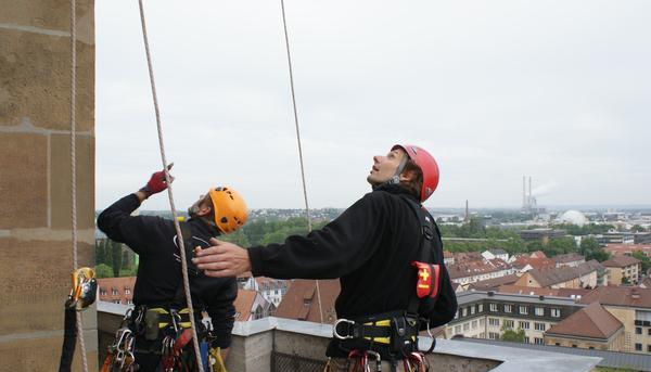 Hubsteiger am Kiliansturm | 16.05.
