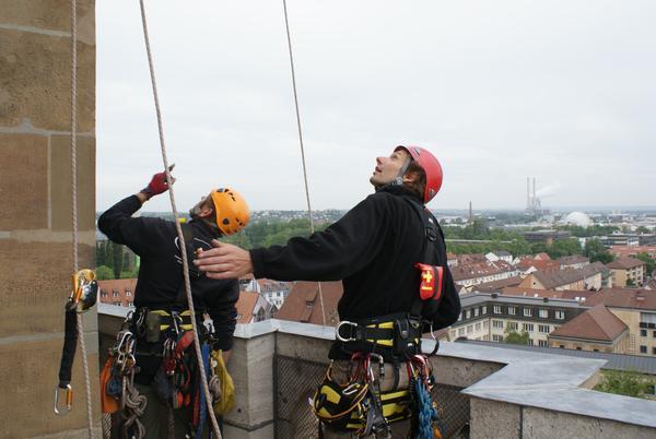 Hubsteiger am Kiliansturm | 16.05.