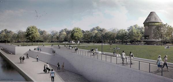 F&uuml;r den Bereich Theresienwiese und Stadion schlug die Jury das B&uuml;ro RMP aus Bonn vor.