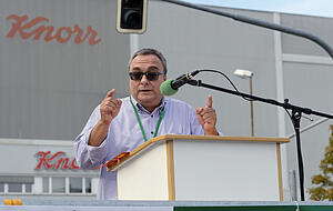 Der Heilbronner NGG-Geschäftsführer Burkhard Siebert. Der Heilbronner NGG-Geschäftsführer Burkhard Siebert.