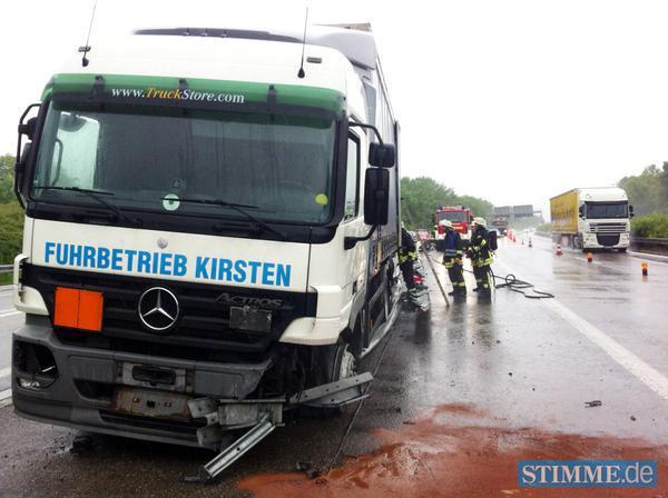 Gefahrgutunfall am Weinsberger Kreuz | 31.05.