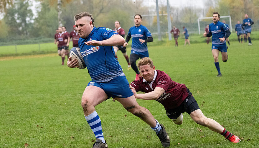 Der Sport-Union mangelt es an erfahrenen Akteuren wie Spielertrainer Harry Tanner (links). Daher sind die Neckarsulmer weiterhin sieglos. Der Sport-Union mangelt es an erfahrenen Akteuren wie Spielertrainer Harry Tanner (links). Daher sind die Neckarsulmer weiterhin sieglos.